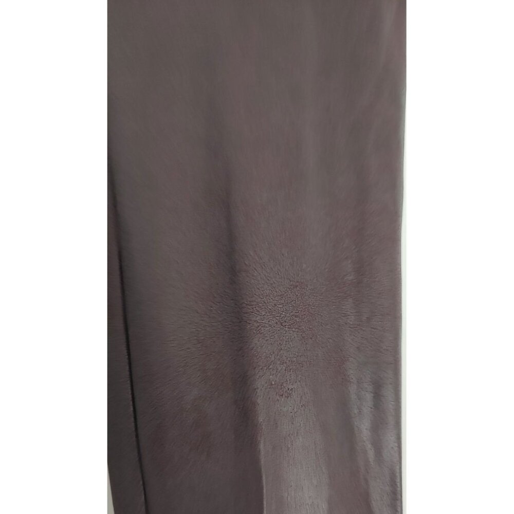 SPANX Ready to Wow Faux Leather Leggings S BROWN WINE 2437 - Picture 6 of 12